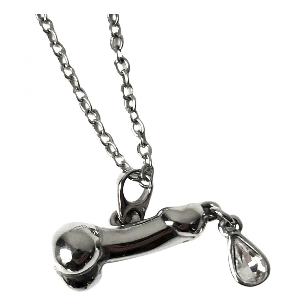 Vivienne Westwood Silver Penis Pendant Necklace
